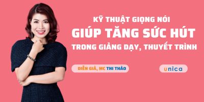 Kỹ thuật giọng nói giúp tăng sức hút trong giảng dạy, thuyết trình - MC Thi Thảo